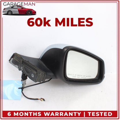 2014-2021 BMW i3 I01 Front Right Side Door Rear View Mirror Heated Silver OEM