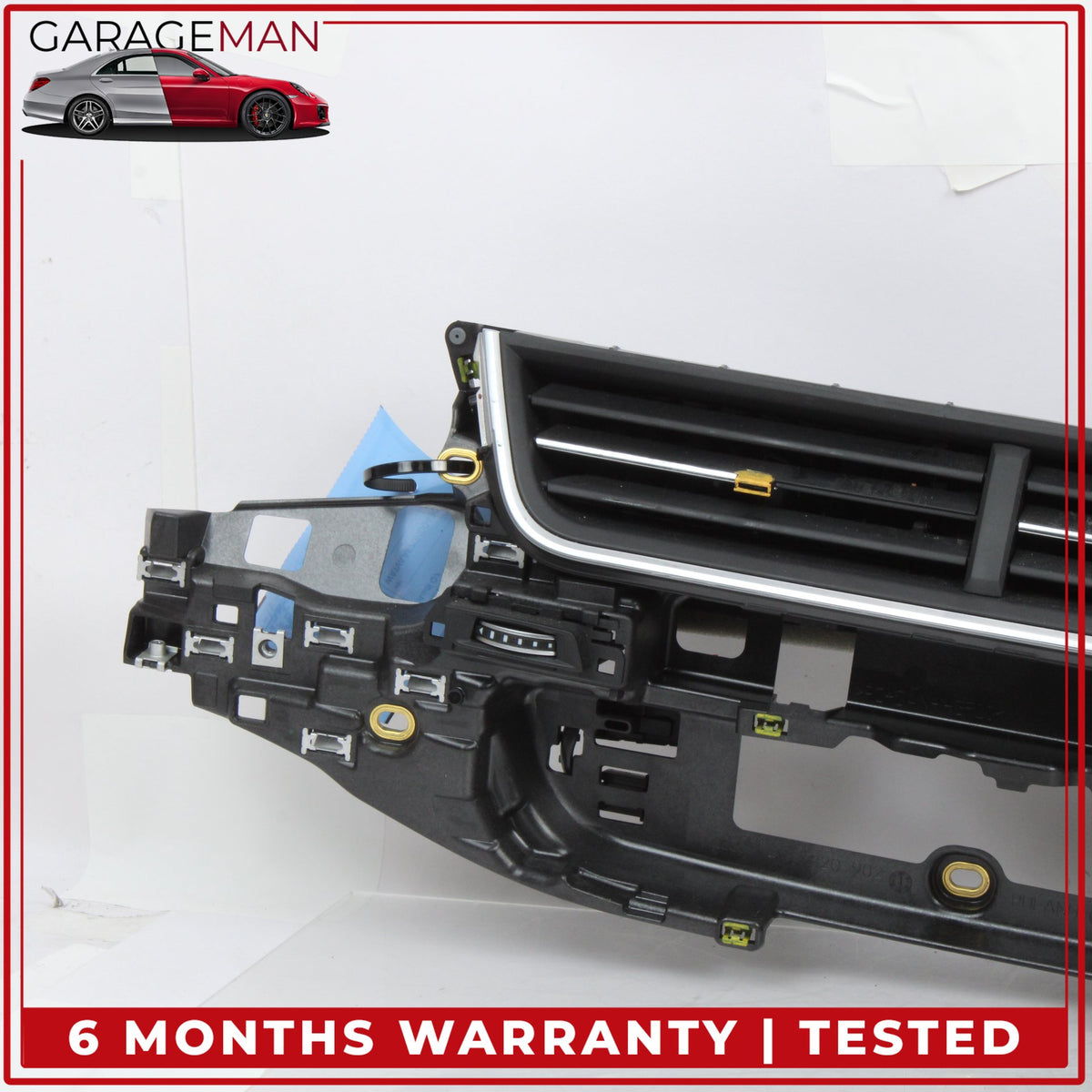 2017-2019 Audi Q7 SUV Front Dash Center AC Air Vent Grille Panel 4M1820902S OEM