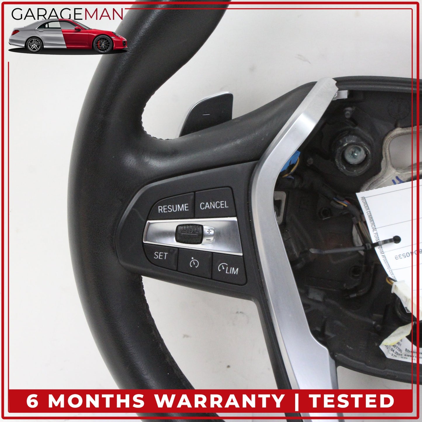 2019-2025 BMW 330i Front Left Side Steering Wheel w/ Paddle Shifters 7946123 OEM