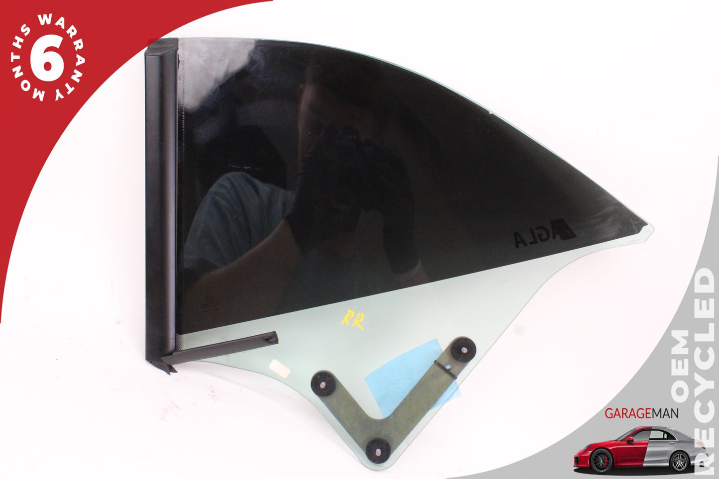 2010-2017 Audi RS5 A5 S5 Convertible Rear Right Side Quarter Window Glass OEM