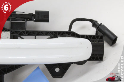 2007-2015 Audi Q7 Front Right Exterior Door Handle White Keyless 4L0837205 OEM