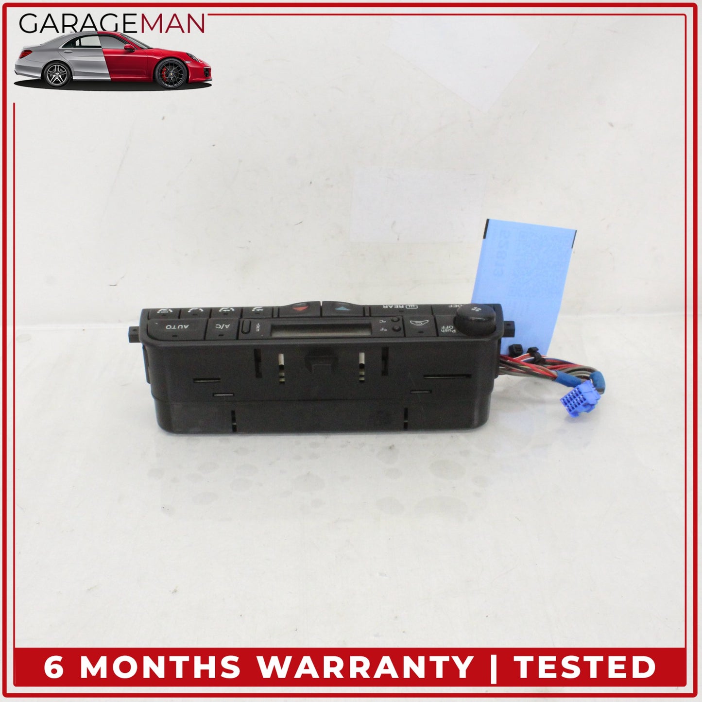 1997-2006 Jaguar XK8 AC Temperature Climate Control Switch Panel LJA7690BB OEM