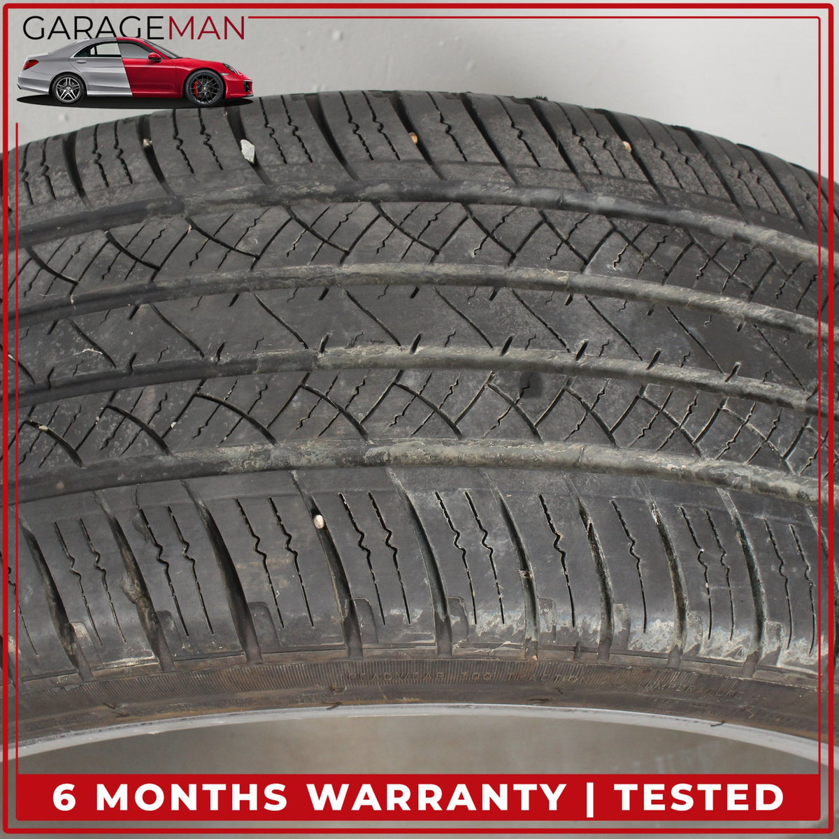 2012-2018 Audi A6 S6 Front or Rear 5 Spoke Wheel Rim w/ Tire 8.5JX20H2 ET45 OEM