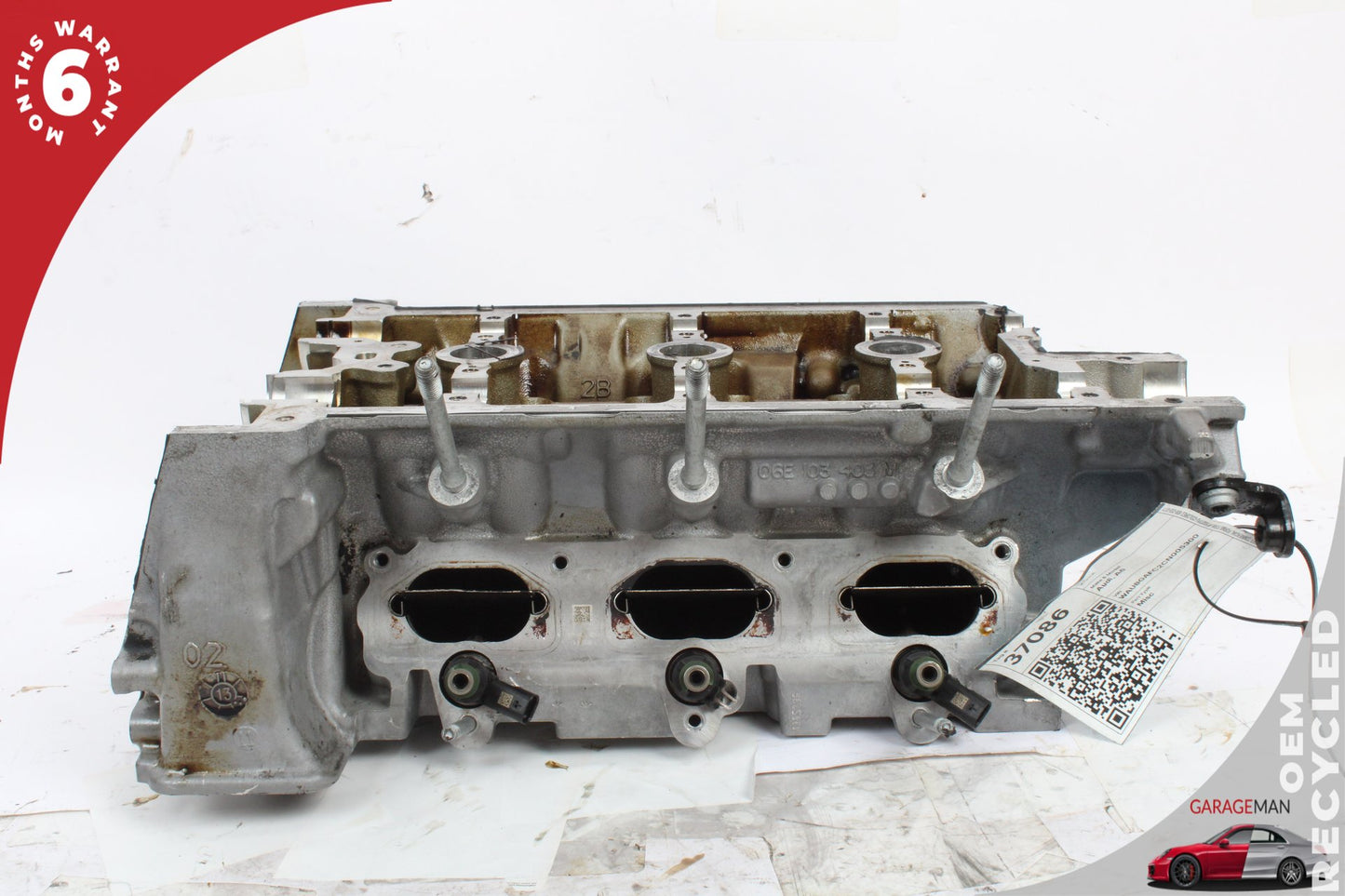 2012-2018 Audi A6 C7 AWD 3.0L Cylinder Head 06E103403M OEM