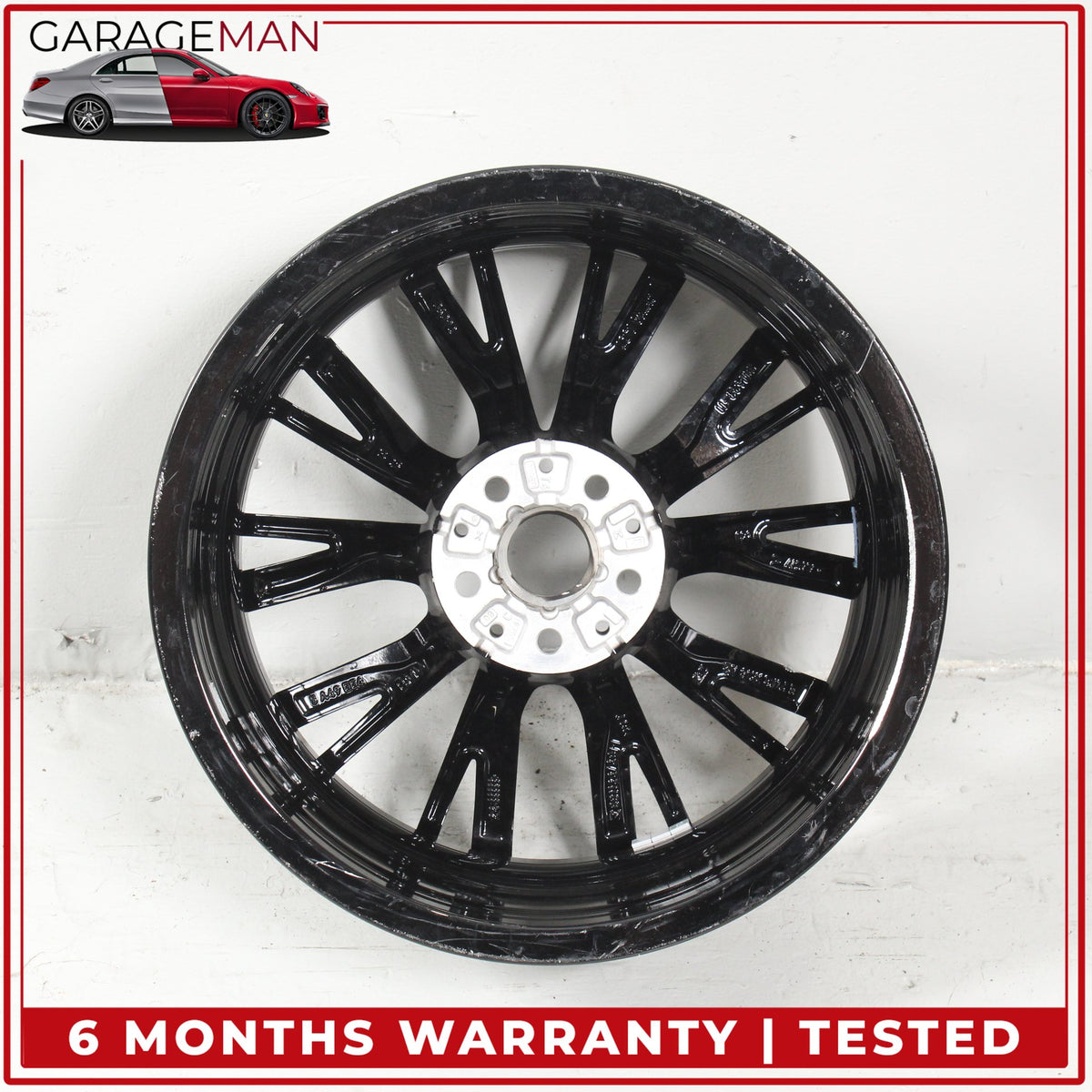 2023-2025 BMW 330i 330e Front or Rear Wheel Rim Black 7.5JX18 H2 E25 5A49EE4 OEM