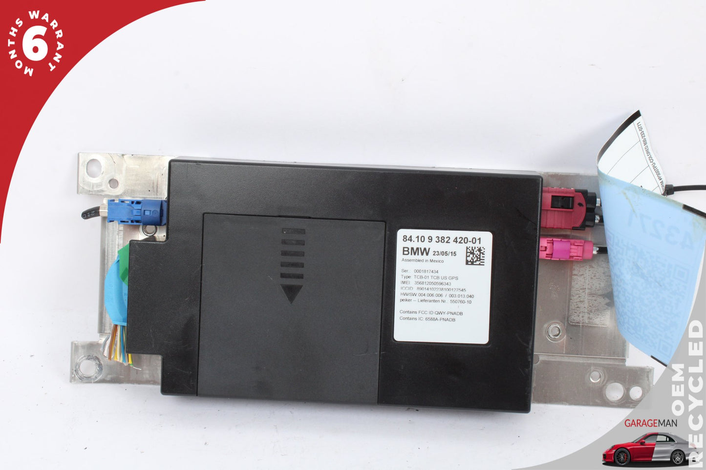 2014-2021 BMW 235i F22 Bluetooth Telematics Control Module Unit 9382420