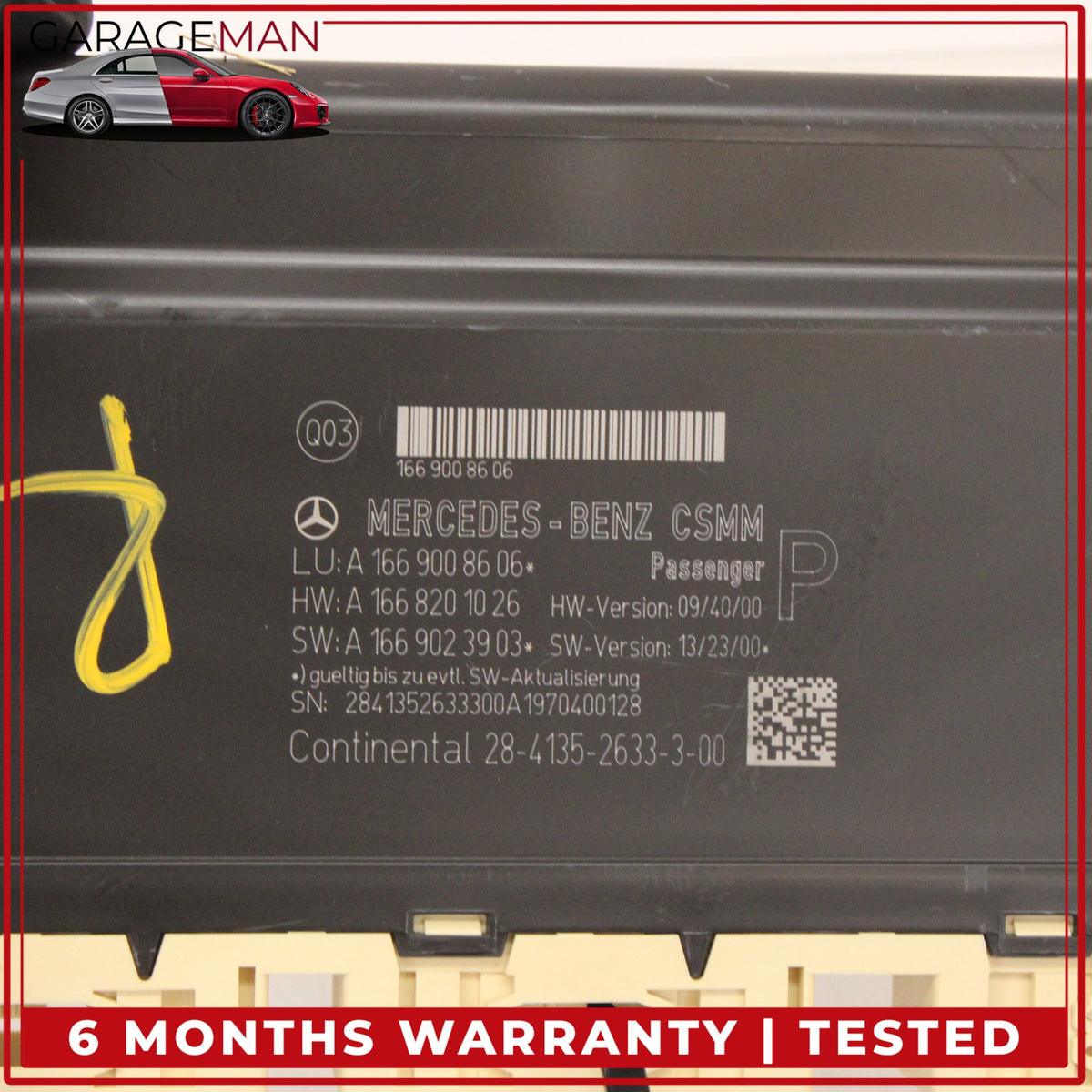 2012-2020 Mercedes X156 GLA250 Front Right Seat Control Module 1669008606 OEM