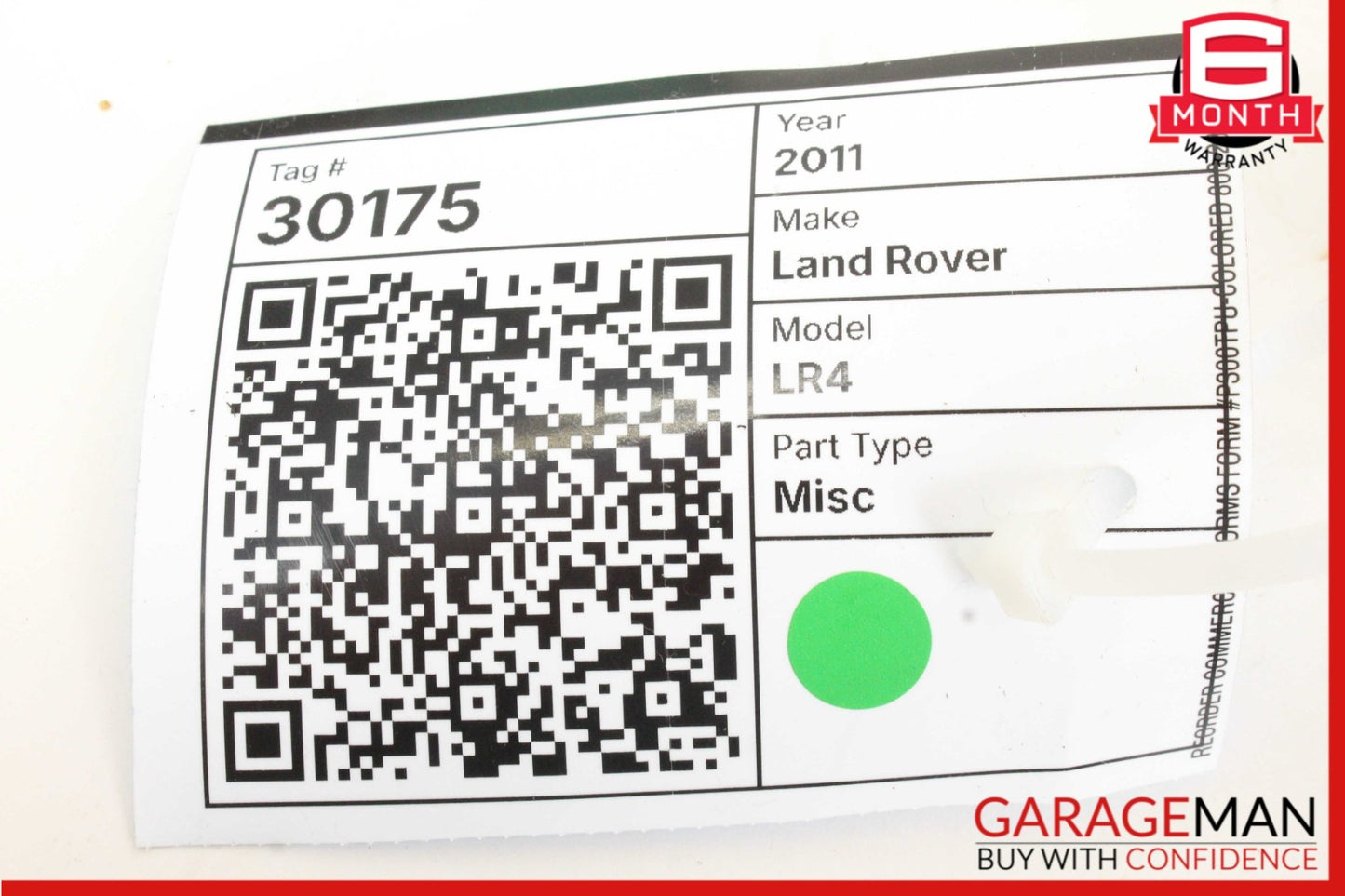 2010-2016 Land Rover LR4 SUV Left Rear 3rd Row Seat Belt 4H22N611B68ABW Genuine