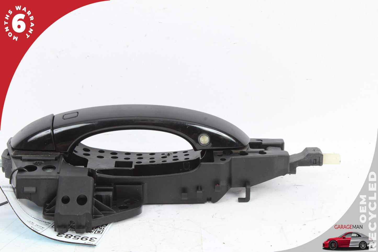 2012-2018 Audi A7 Right Passenger Side Exterior Door Handle Black 4H0837886 OEM