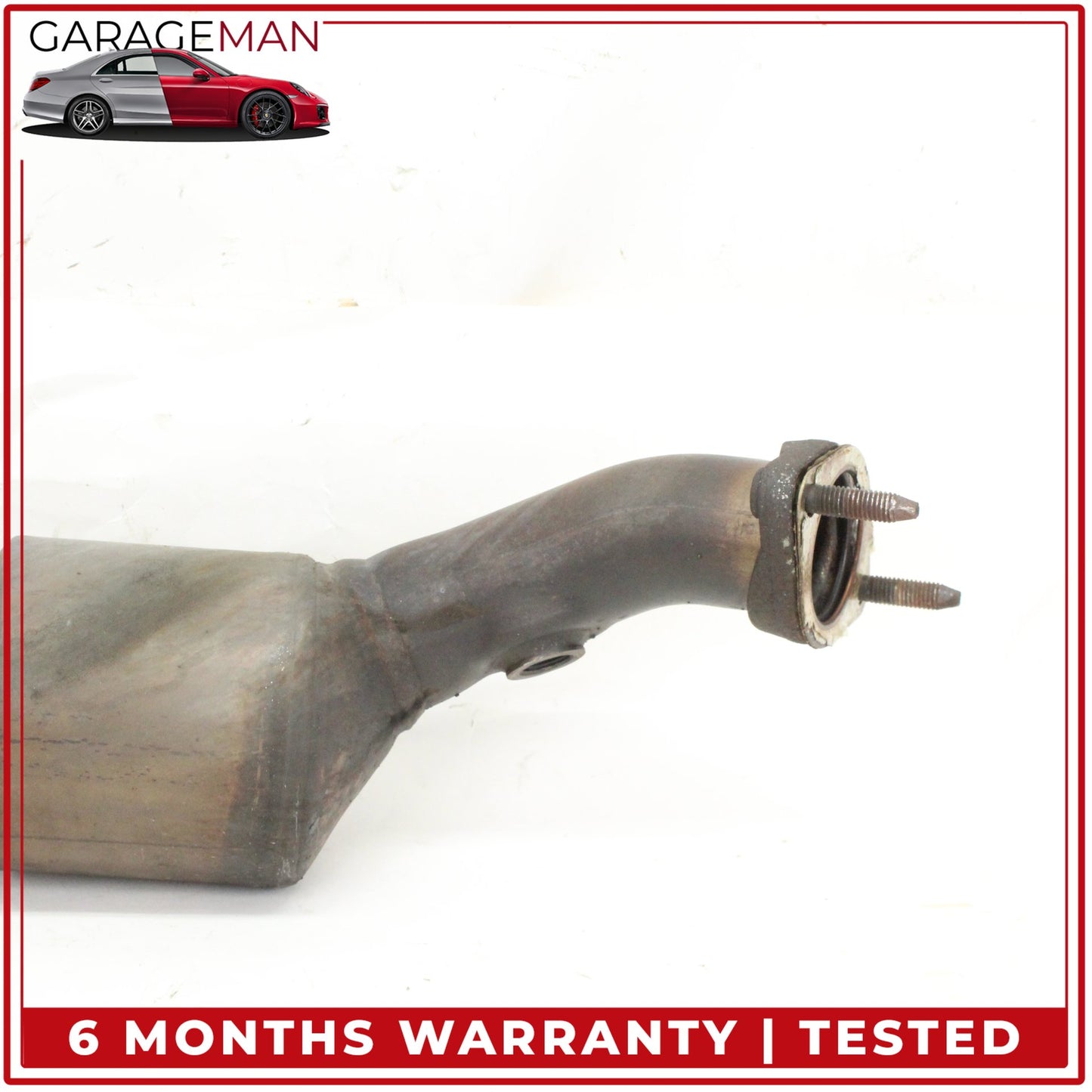 2011 BMW 528i F10 Sedan Exhaust Downpipe 7591446 OEM