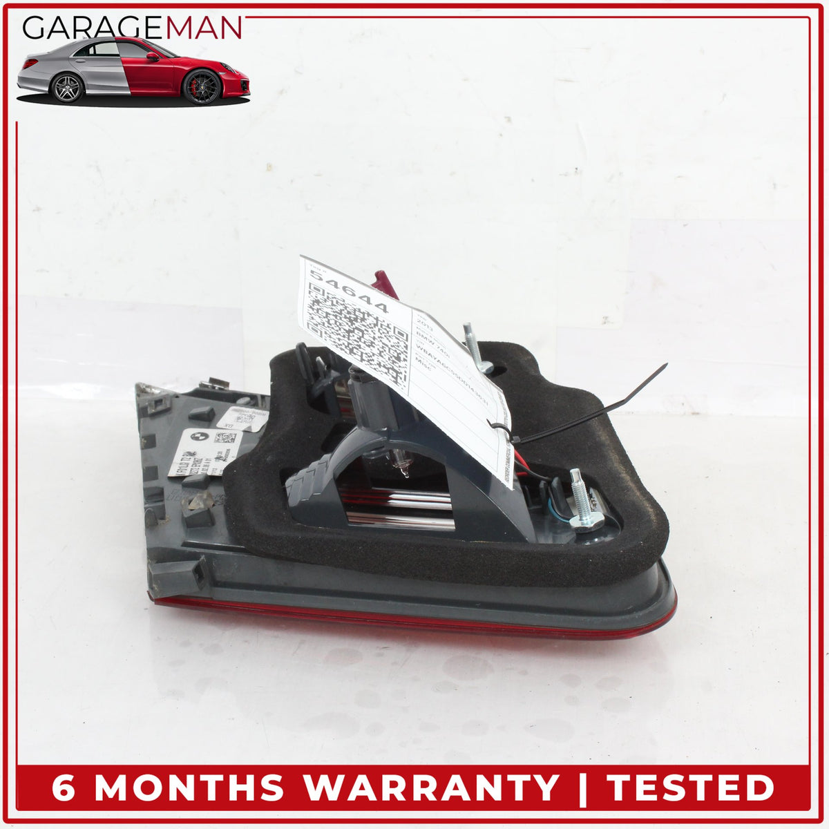 2013-2015 BMW 740i F01 Rear Right Side LED Inner Tail Light Lamp 7300272 OEM