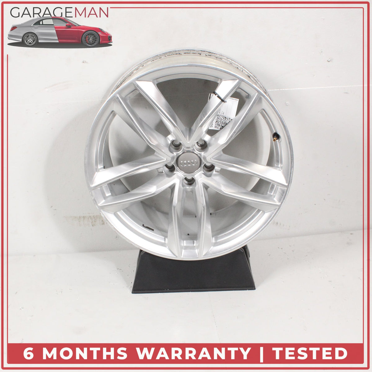 2011-2018 Audi A8 S8 A7 Front or Rear Side Wheel Rim 9JX20H2ET37 4H0601025BS OEM