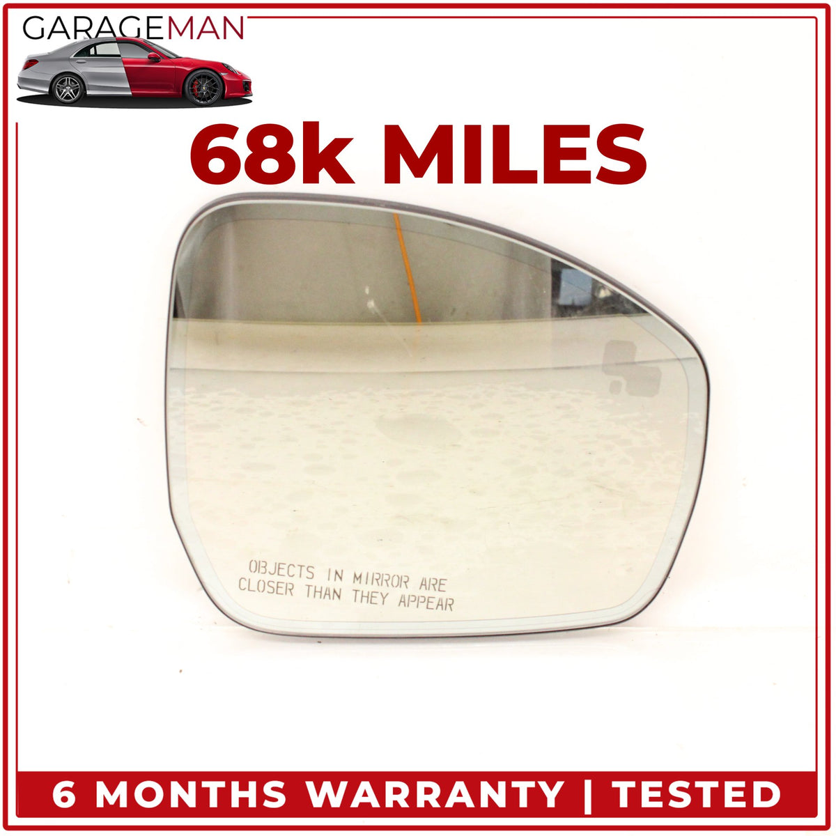 2014-2022 LR Range Rover Sport L494 Right Passenger Side Door Mirror Glass OEM