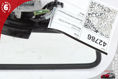 10-16 Mercedes-Benz E350 W212 Sedan Front Top Upper Rear View Mirror 2048104217