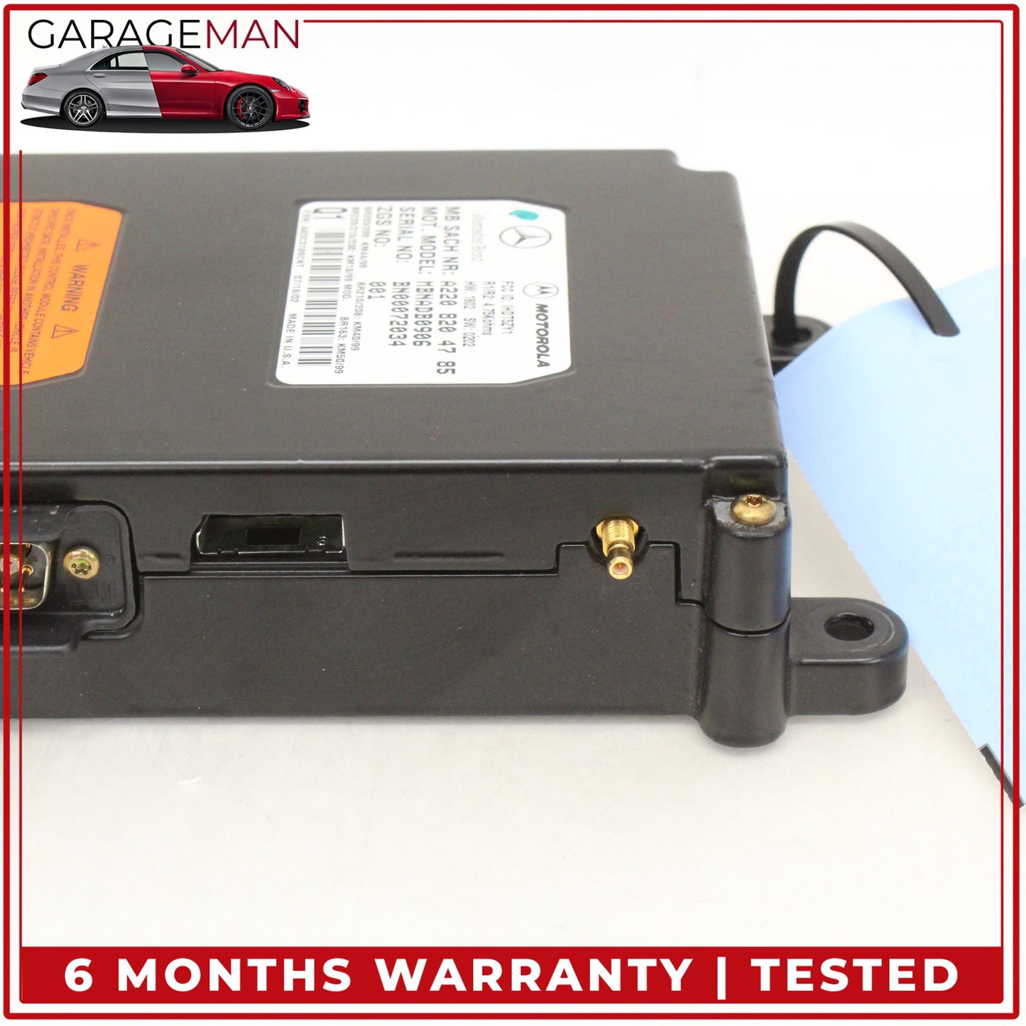 2003-2006 Mercedes-Benz SL500 R230 Convertible Voice Command Control Module 2208204785