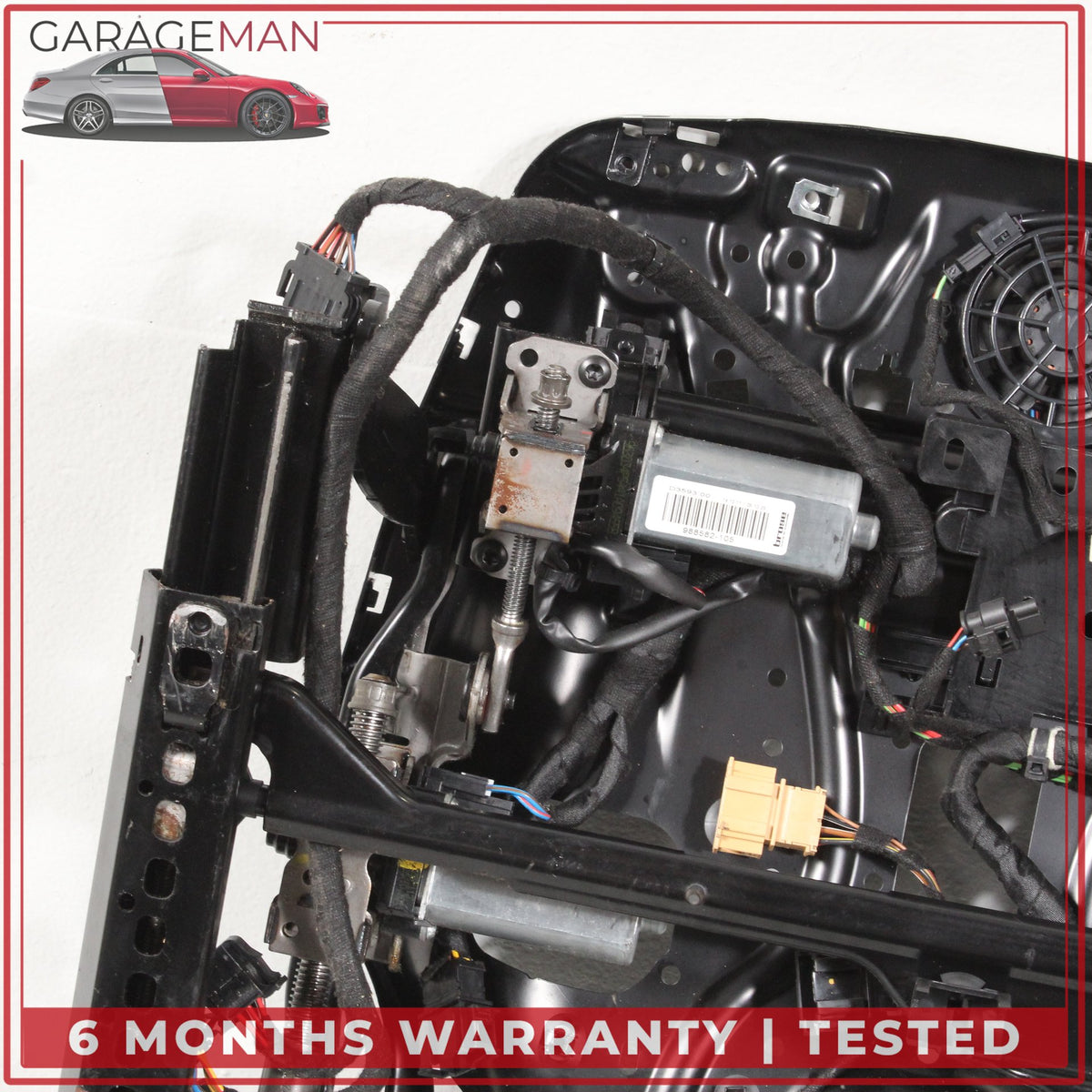 2012-2018 Audi A7 Front Right Passenger Side Seat Track Rail Frame w/ Motor OEM
