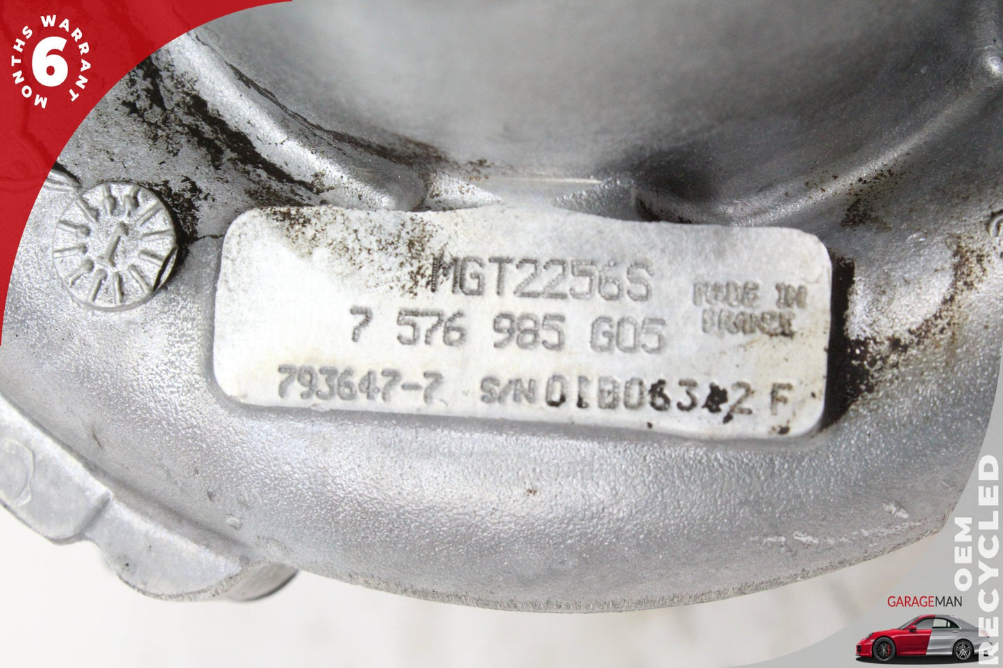 2008-2017 BMW 550i F10 Right or Left Side Turbocharger Garrett 7576985