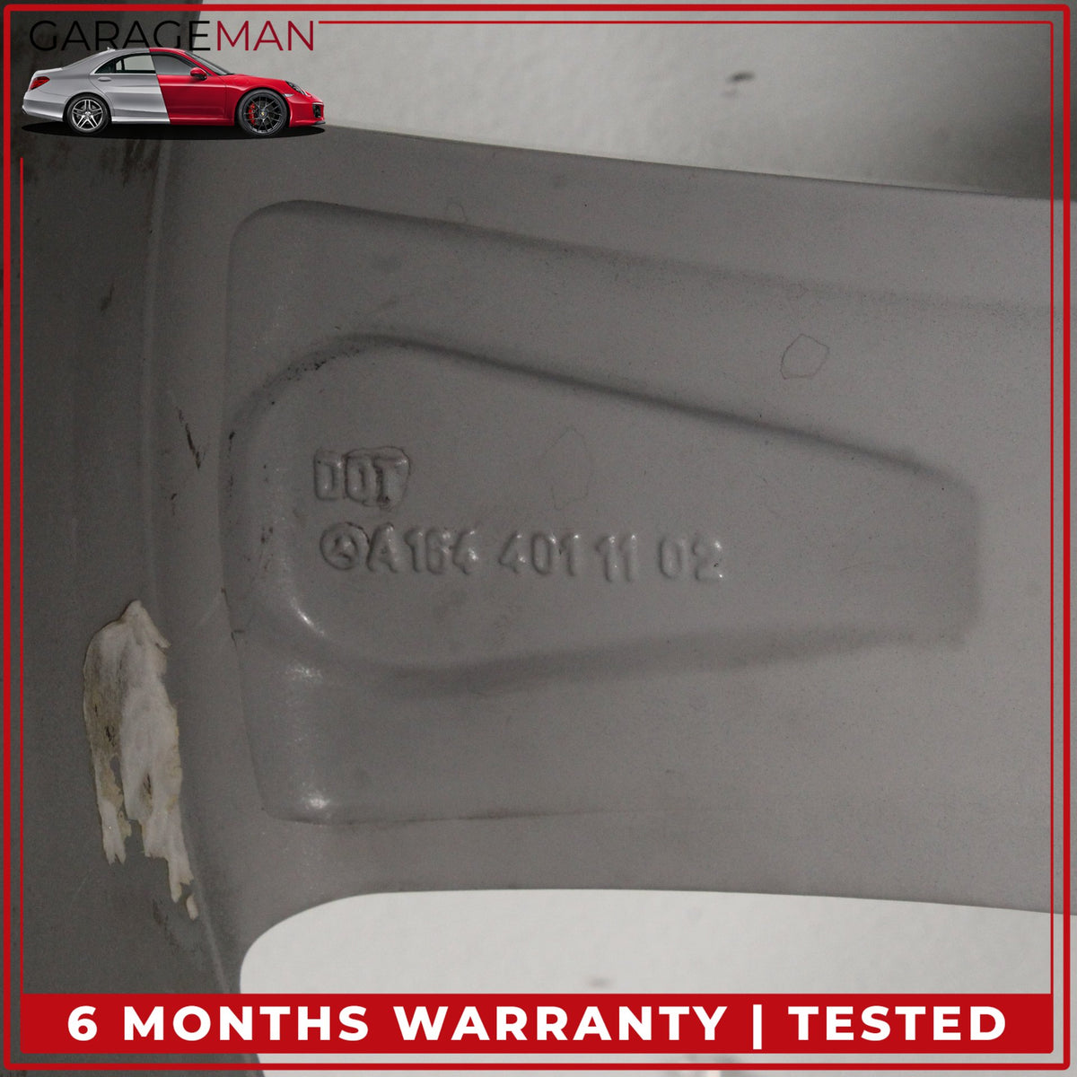 2006-2012 Mercedes W164 ML350 Front or Rear Side Wheel Rim 8.5JX20H2 ET56 OEM