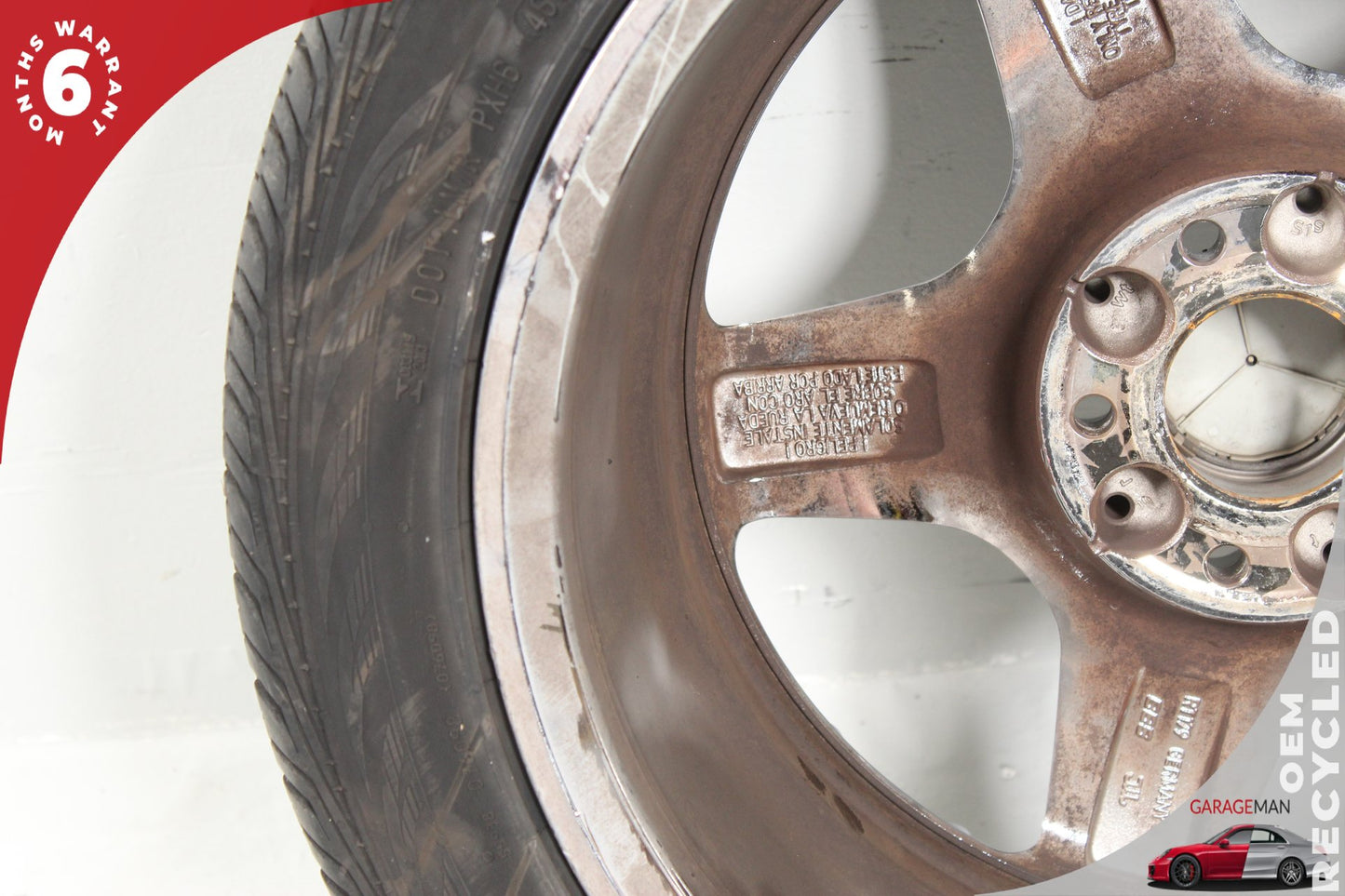 2002-2005 Mercedes-Benz C230 W203 Wheel Rim w/ Tire 2034001302