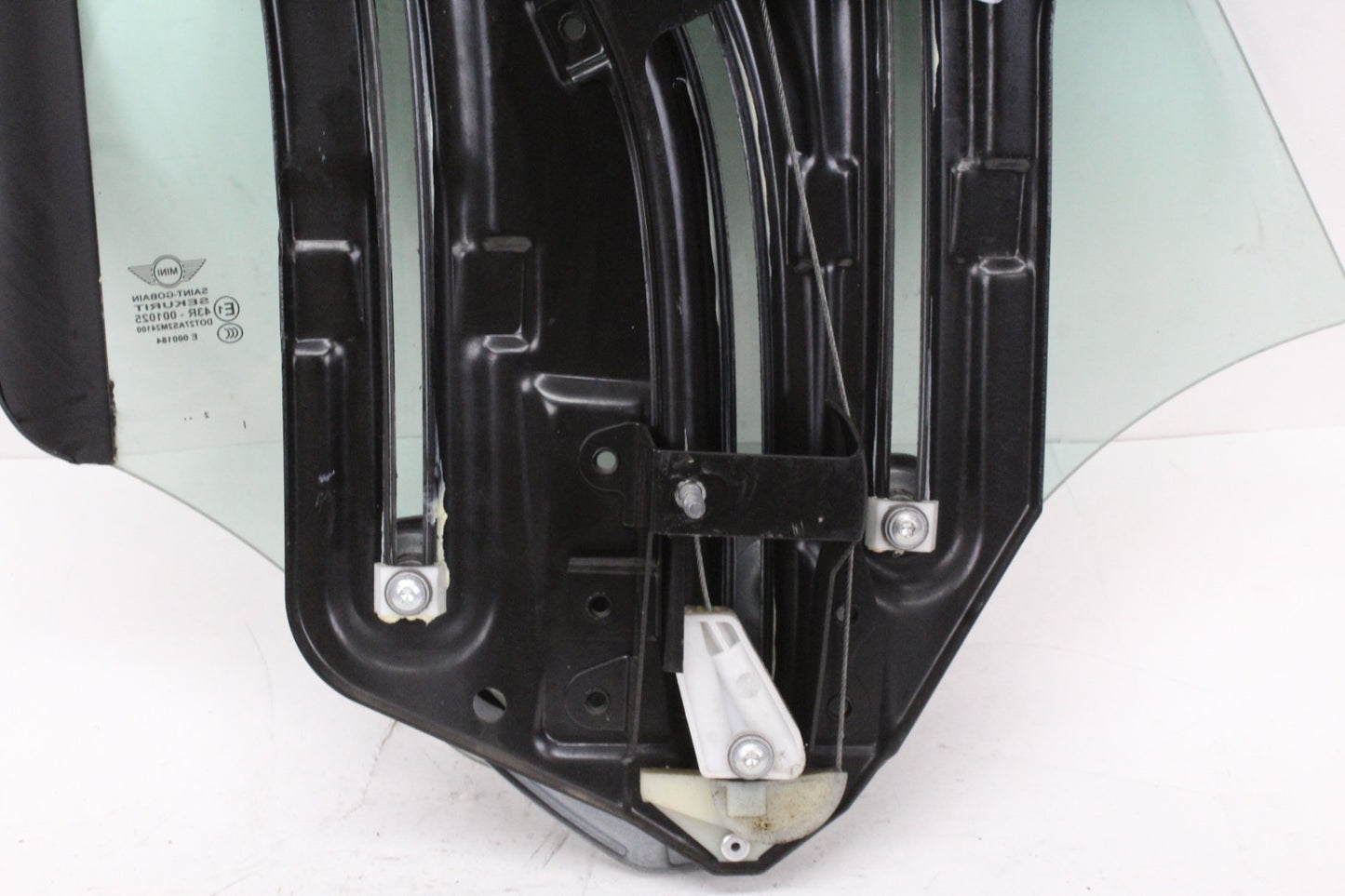 2003-2015 MINI Cooper R56 Convertible Right Rear Quarter Glass with Window Regulator 51377111018 OEM