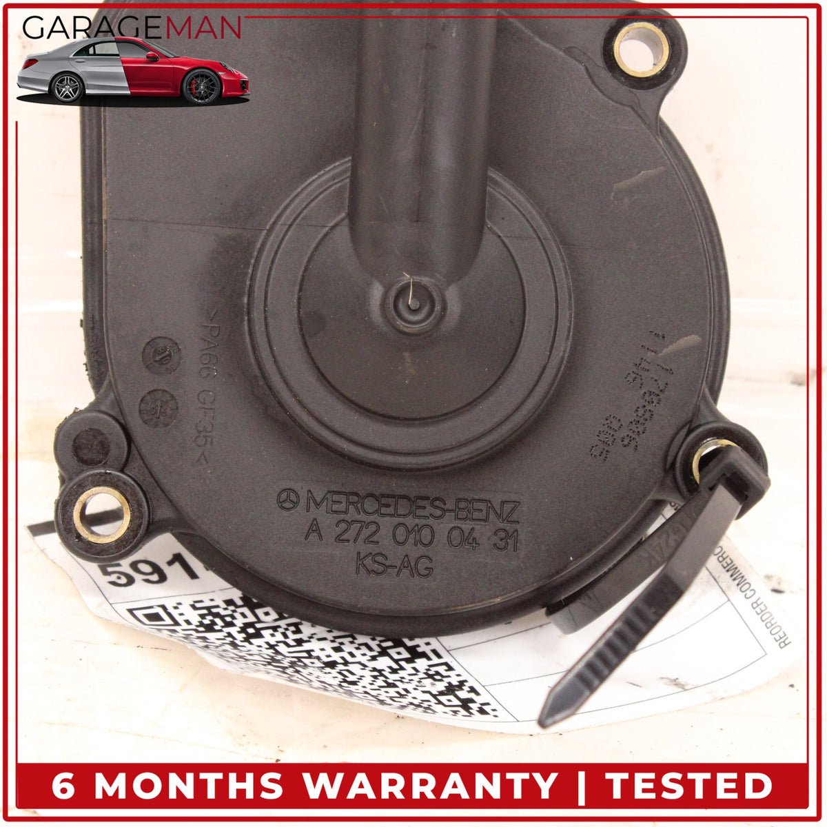 2005-2014 Mercedes W211 E350 C300 S400 Engine Oil Separator Cover 2720100431 OEM