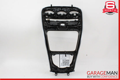 15-18 Mercedes W205 C300 Center Console Trim Bezel w/ Control Switch & Clock OEM