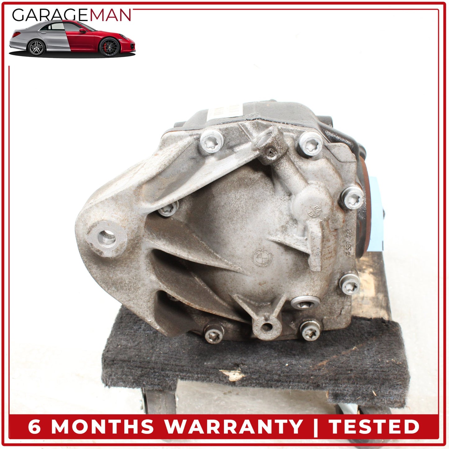2014-2018 BMW 328d RWD 2.0L Rear Differential Axle Carrier 2.81 Assembly 7541580