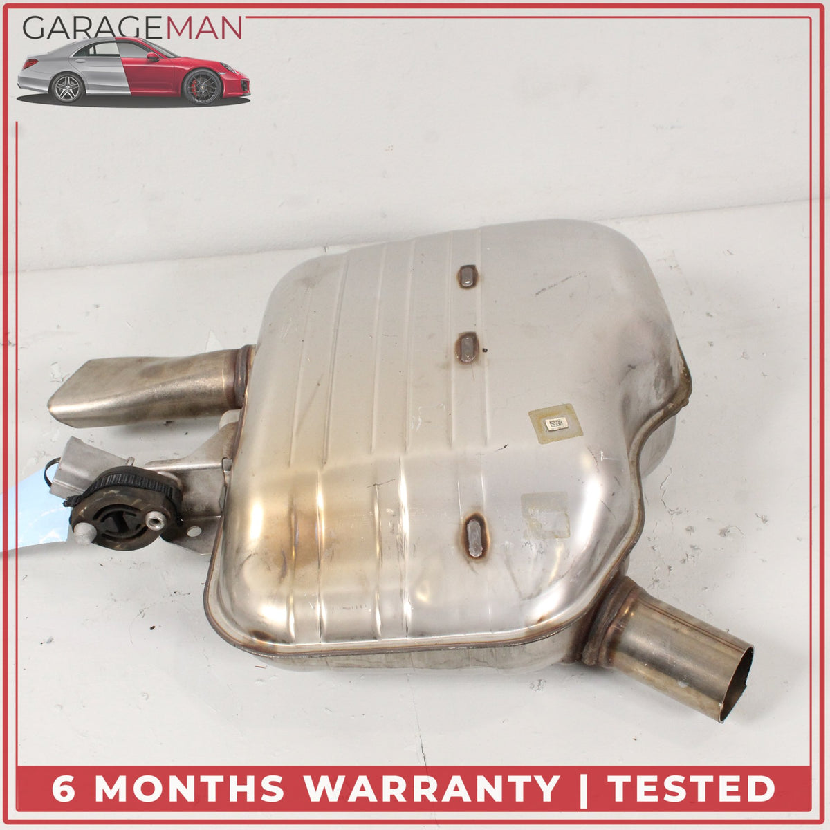 2019-2025 Audi A4 2.0L Rear Left and Right Side Exhaust Muffler 8W5253611A OEM