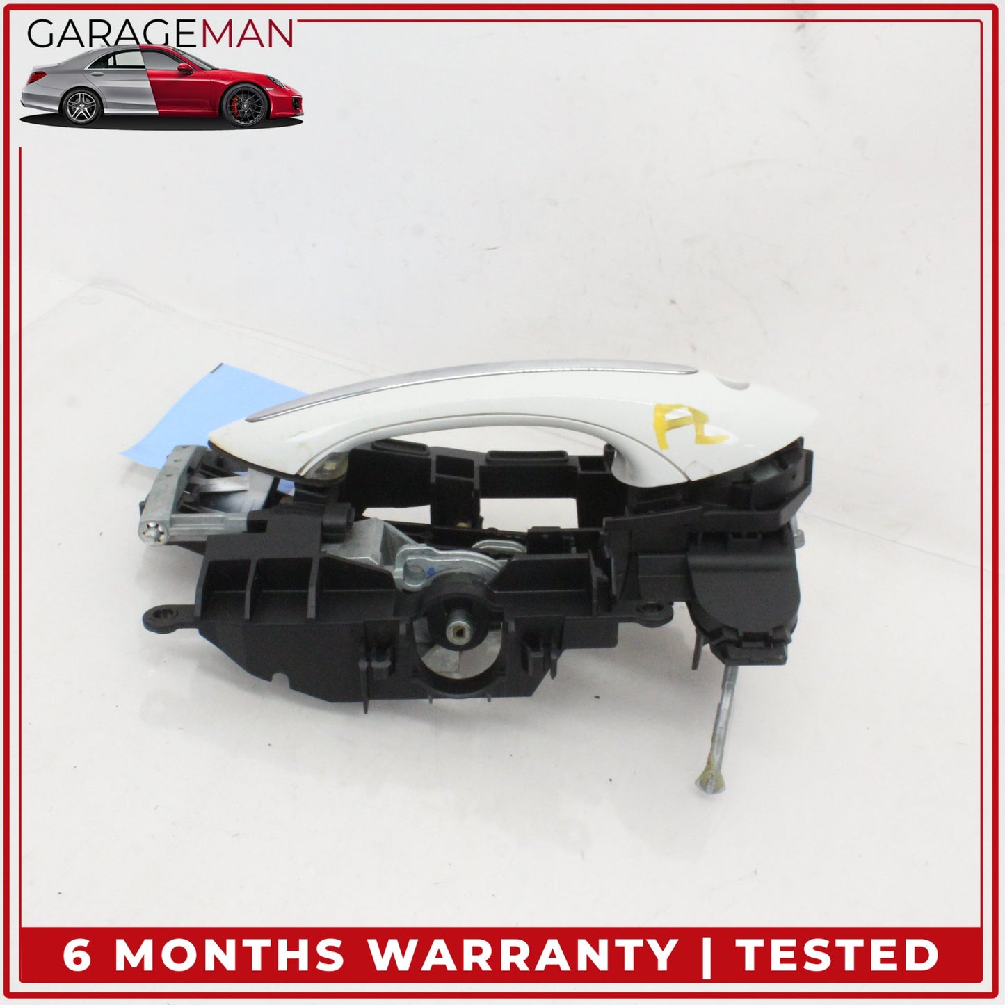 2011-2016 BMW 550i 535i Front Left Driver Side Exterior Door Handle White OEM
