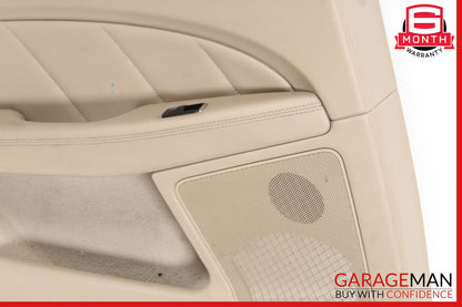 2012-2014 Mercedes W218 CLS550 Rear Left Side Interior Door Panel Beige OEM