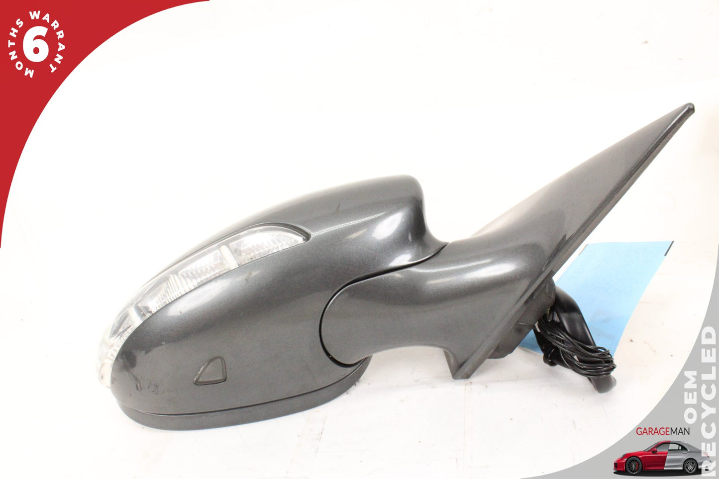2006-2008 Mercedes W219 CLS500 Front Right Side Door Rear View Mirror Gray OEM