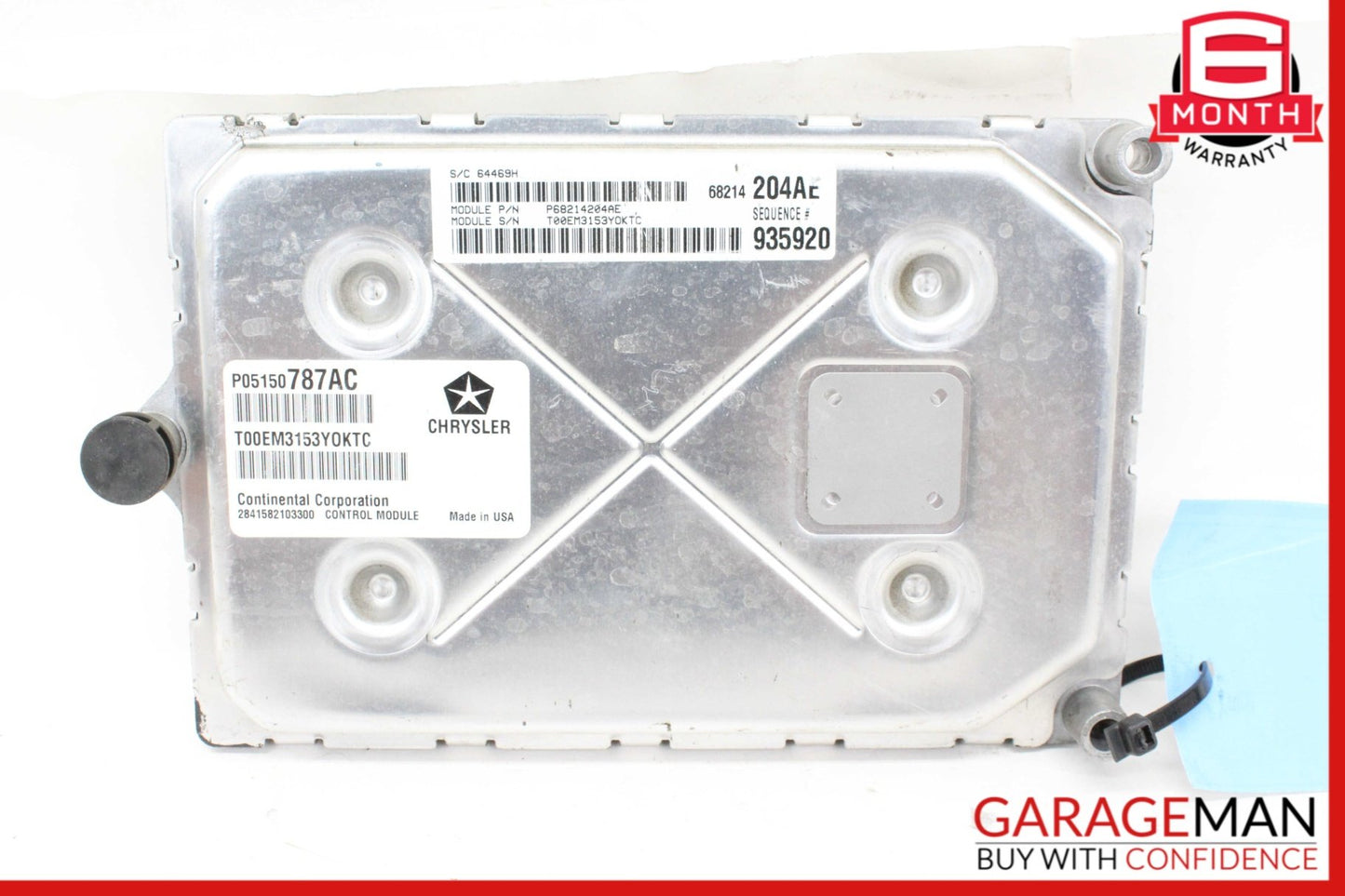 2014 Dodge Charger LD Sedan Engine Control Module 05150787AC