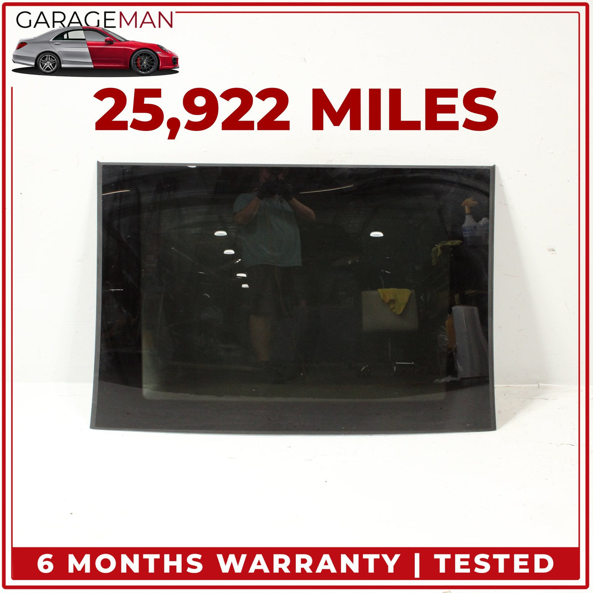 2010-2017 Mercedes C207 E400 Coupe Center Middle Panoramic Sunroof Glass OEM