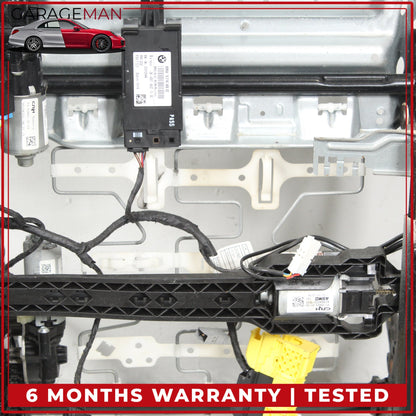 2012-2020 BMW 328i Front Right Seat Track Rail Frame w/ Heat Module & Motors OEM