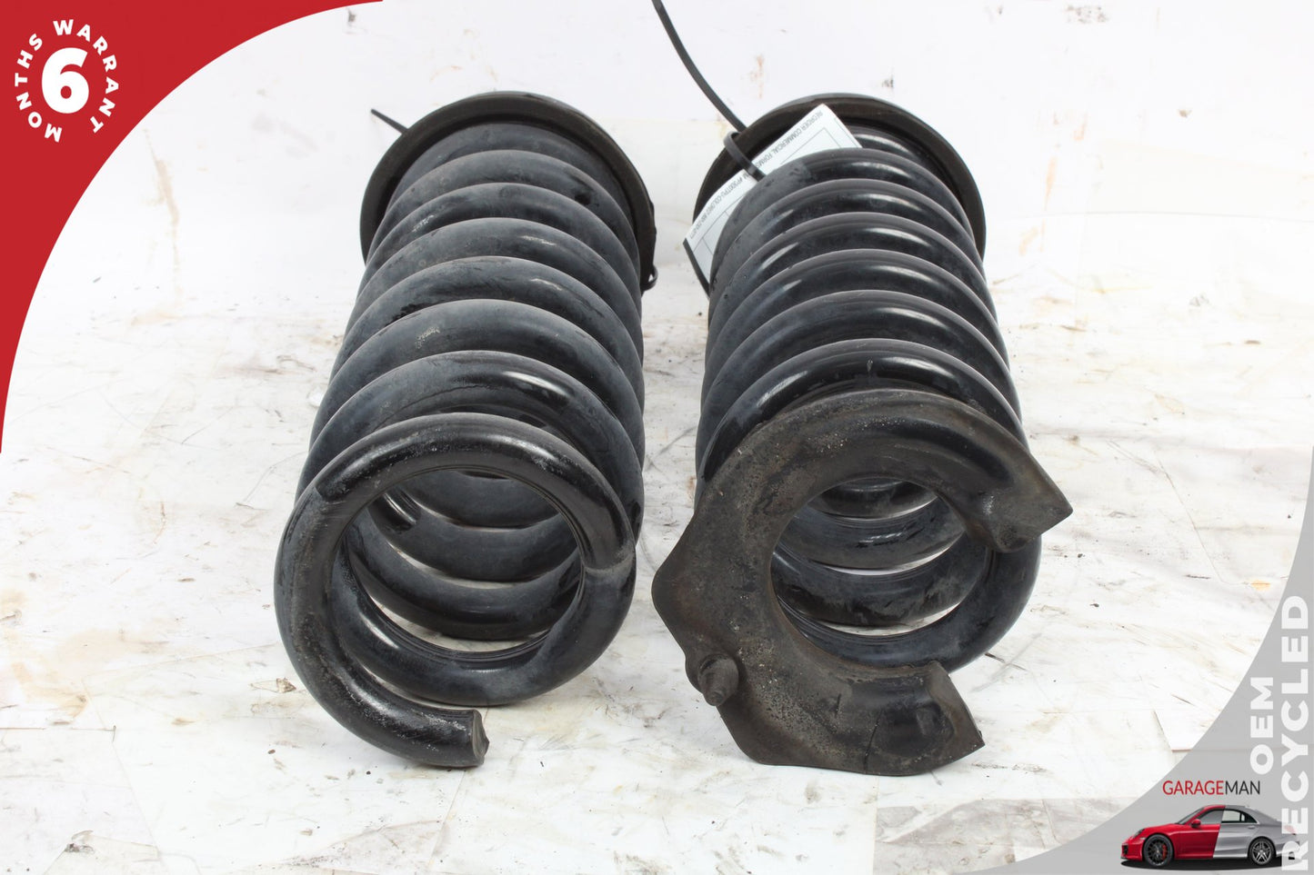 2014-2020 BMW 430i F36 Rear Left and Rear Right Side Coil Spring Set 6860619 OEM