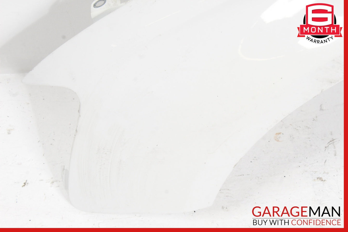 2009-2012 Audi A4 S4 Front Left Driver Side Fender Panel White 8K0821105A OEM