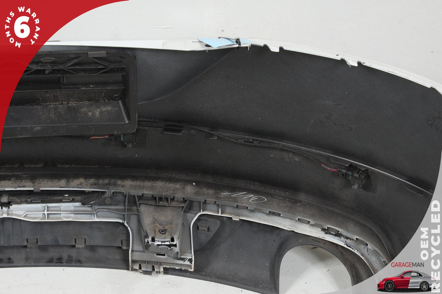 2008-2015 Audi TT 8J AWD Rear Bumper Cover Panel Assembly 8J0807317 Ibis White