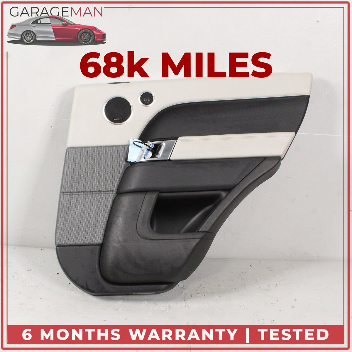 2014-2017 Land Rover Range Rover Sport L494 Rear Right Side Door Trim Panel OEM