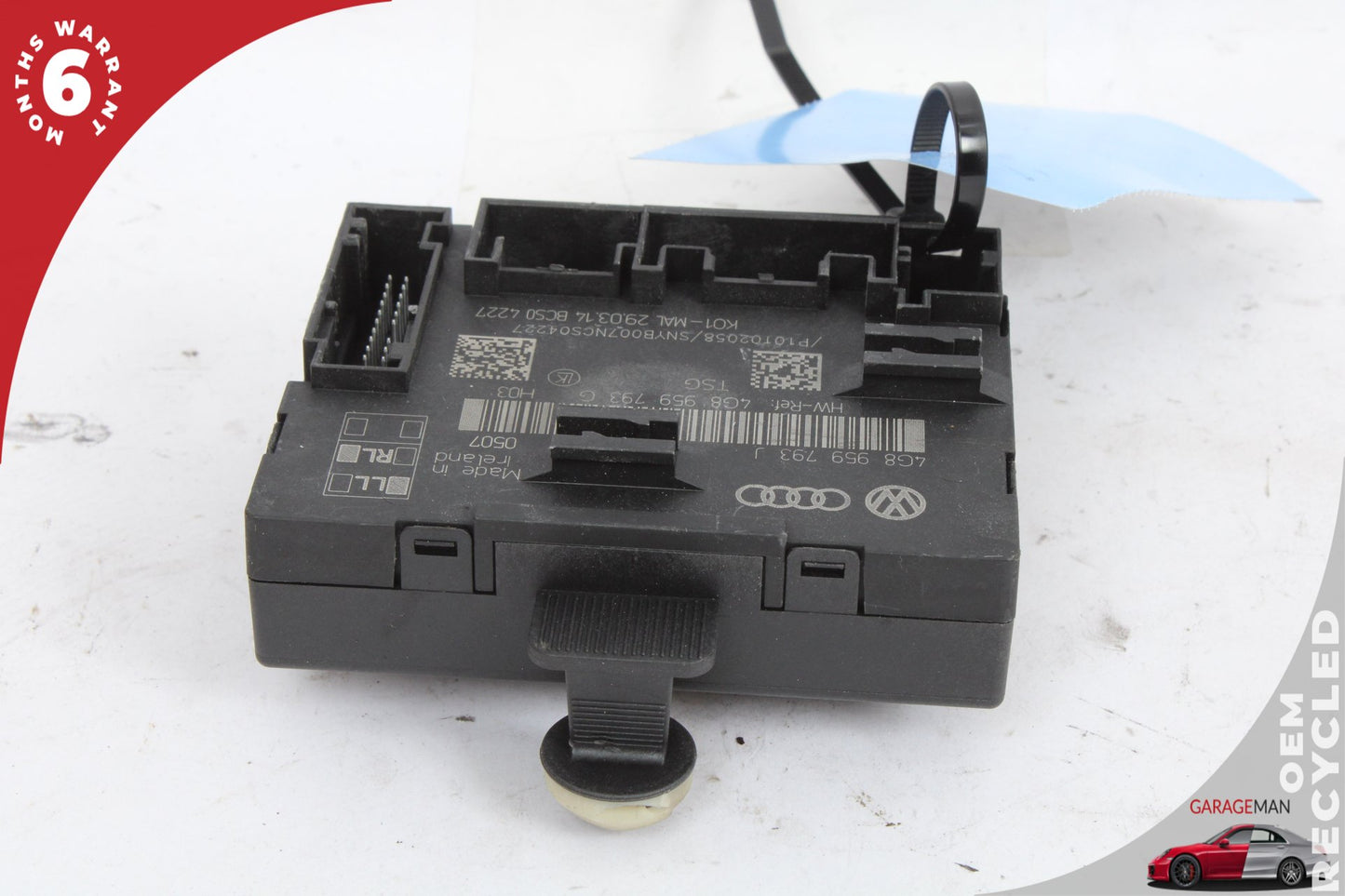 2012-2018 Audi A6 Front Left Driver Side Door Control Module Unit 4G8959793J OEM