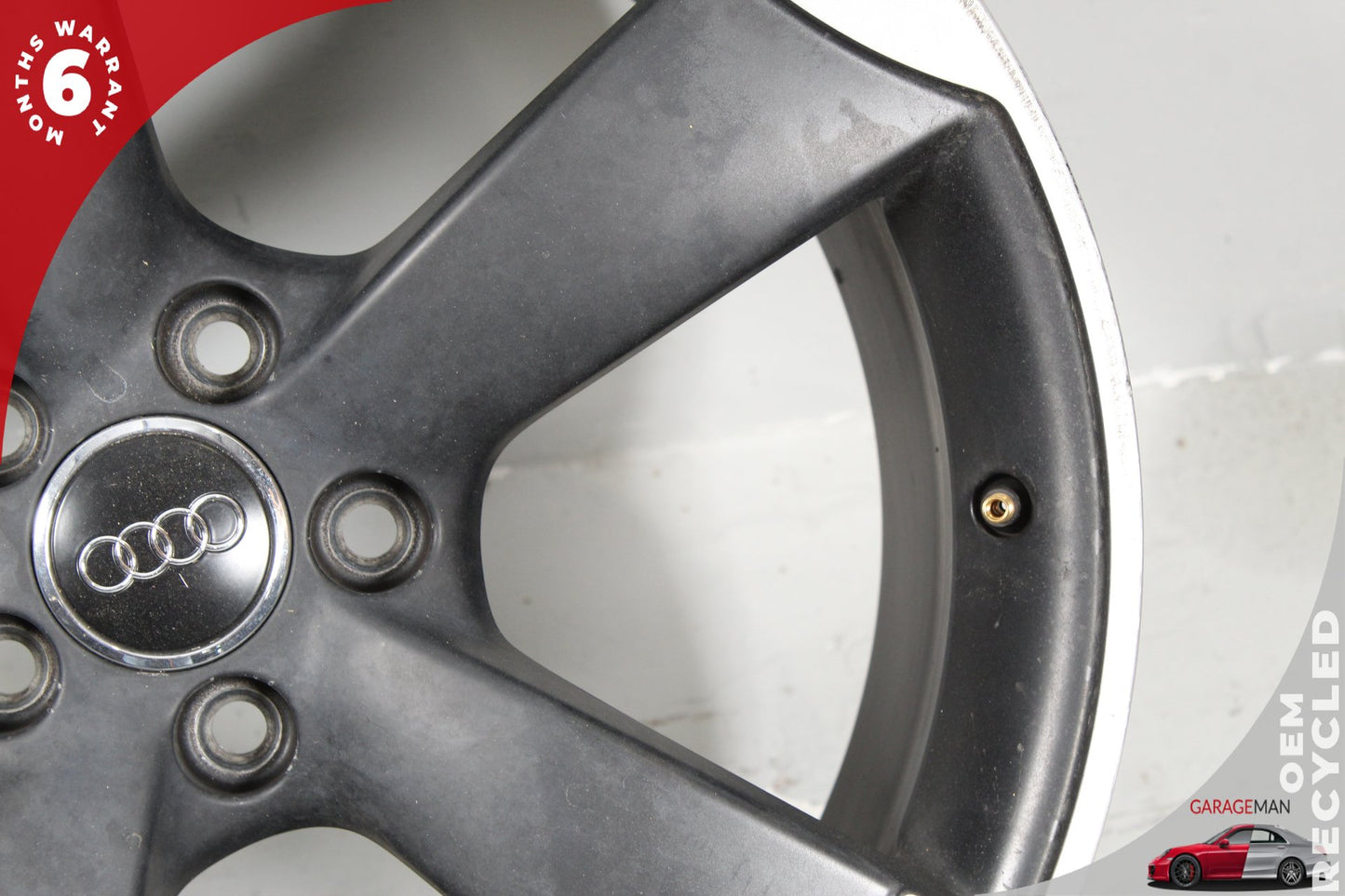 2006-2014 Audi TT Front or Rear 5 Spoke Wheel Rim 9JX19H2 ET52 8J0601025DB OEM