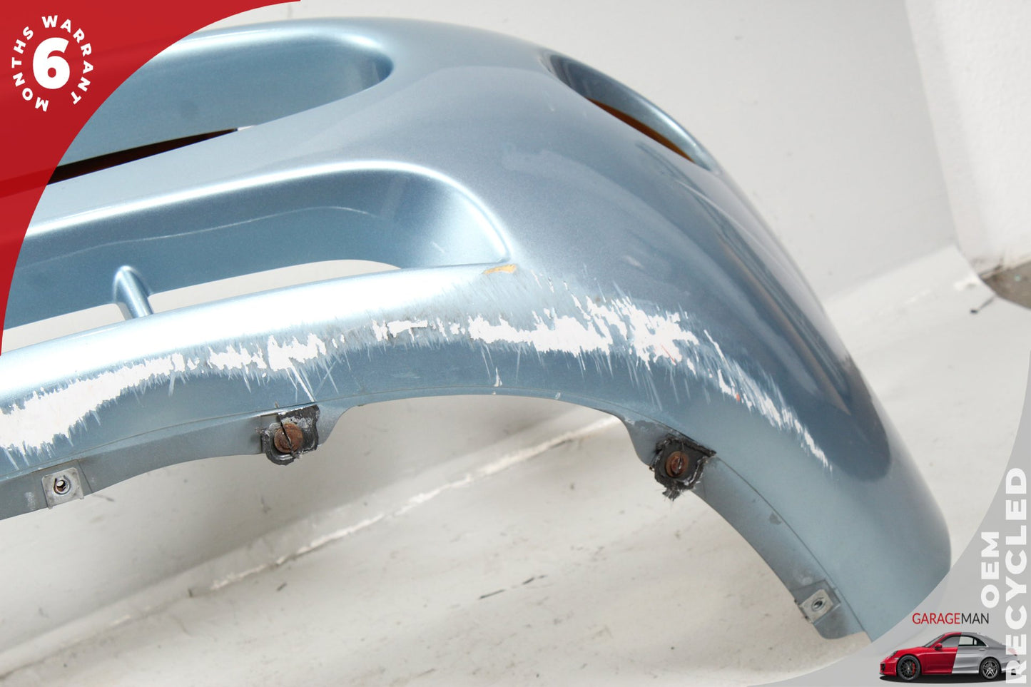 2005-2006 Jaguar XK8 X100 Convertible Front Bumper Cover 4W8317D957BC OEM