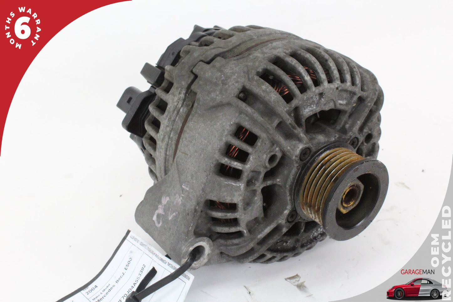 2003-2006 Mercedes W211 E500 CLK500 Engine Alternator Generator 0121541302 OEM