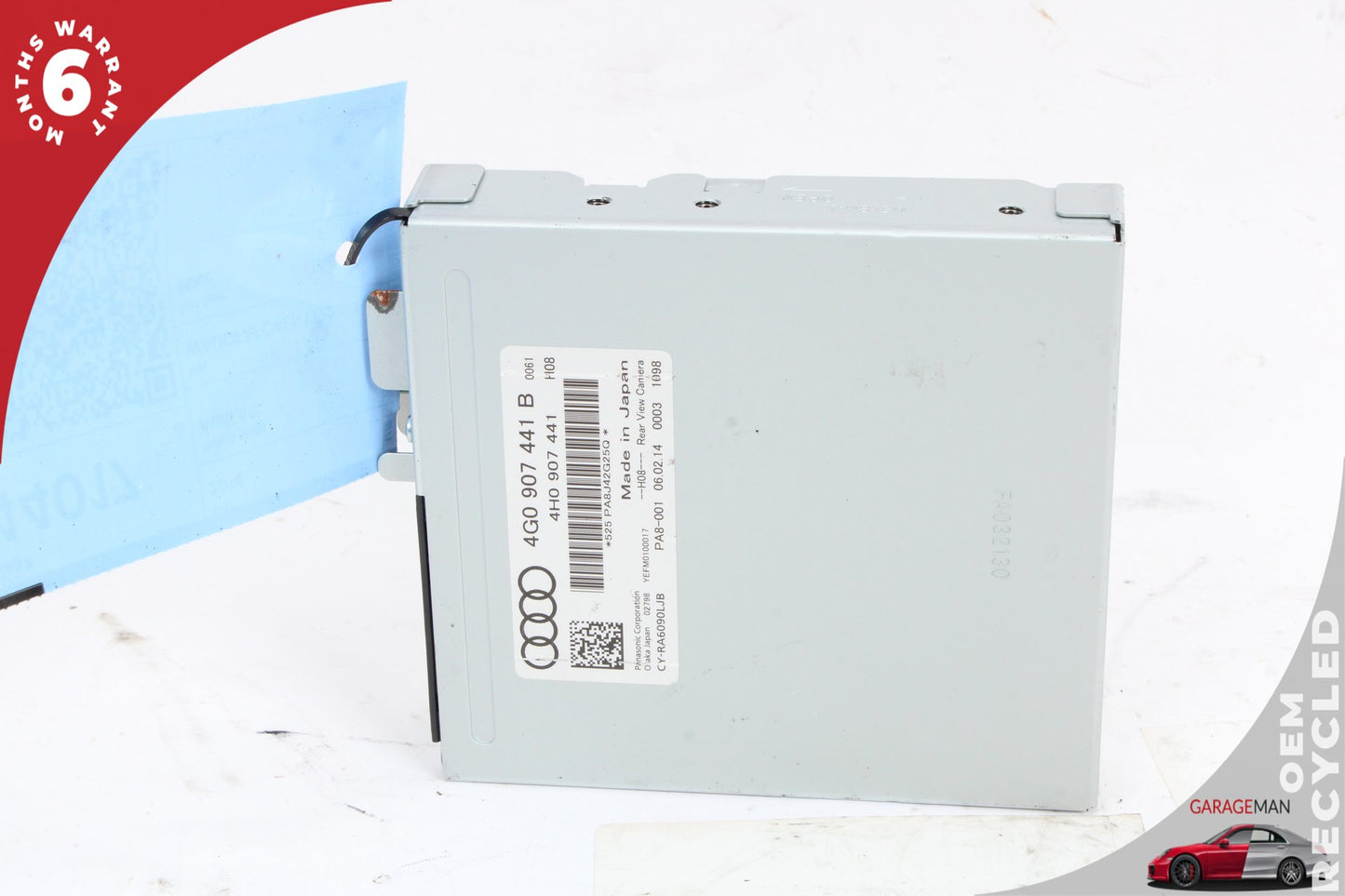 2012-2018 Audi A6 A7 Rear Trunk Camera Control Module 4G0907441B OEM