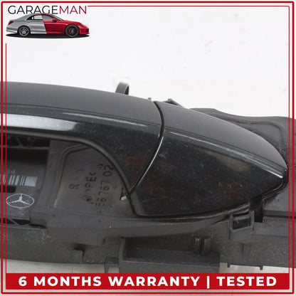 2015-2020 Mercedes X156 GLA250 Rear Right Side Exterior Door Handle Black OEM
