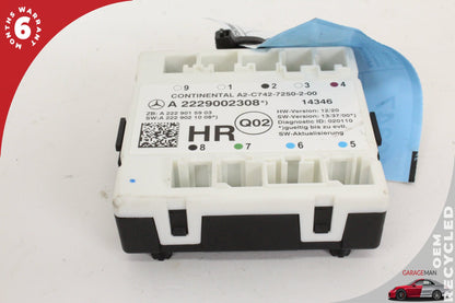 2015-2019 Mercedes W205 C300 C350e Rear Right Door Control Module 2229002308 OEM