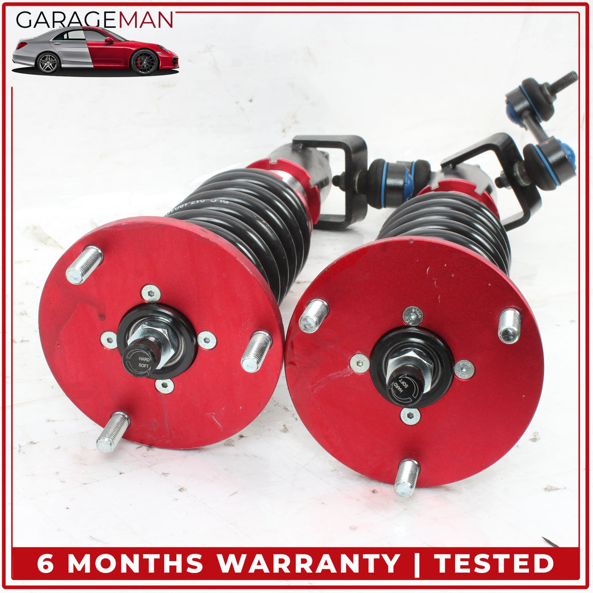 1999-2005 Porsche 911 Carrera RWD Godspeed MAXX Rear Left & Right Coilovers