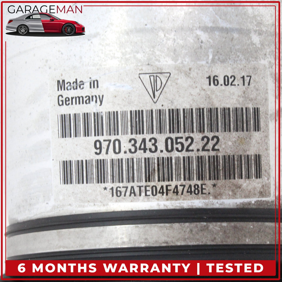 2010-2013 Porsche Panamera 970 Sedan Front Right Airmatic Shock Strut 97034305222