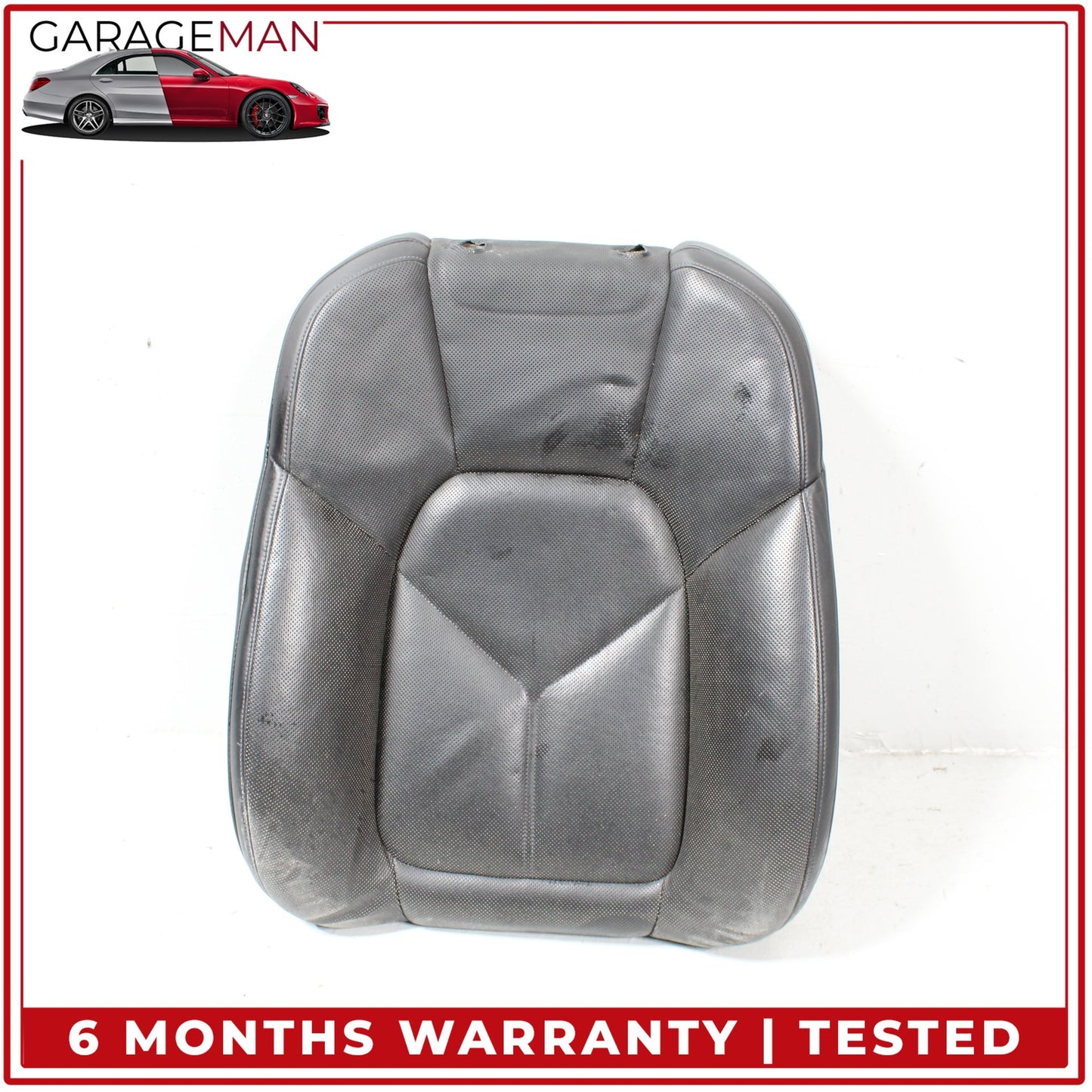 2011-2018 Porsche Cayenne 958 Front Right Side Top Upper Seat Cushion Black OEM