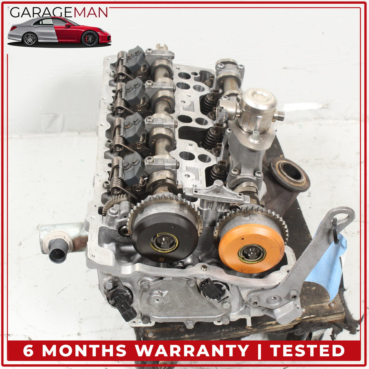 2013-2019 BMW 650i F06 AWD 4.4L Right Cylinder Head 7604875 OEM