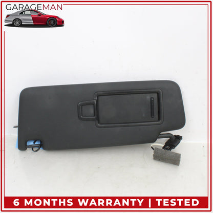 2019-2025 Audi Q3 Front Left and Right Side Sunvisor Sun Visor Black Set OEM